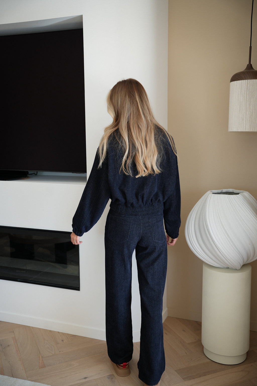 Nina Bleue - Zipped Jacket