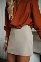 Falda pantalón Tara - Beige