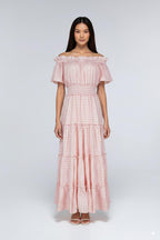 Sandy Dress - Pink Vichy