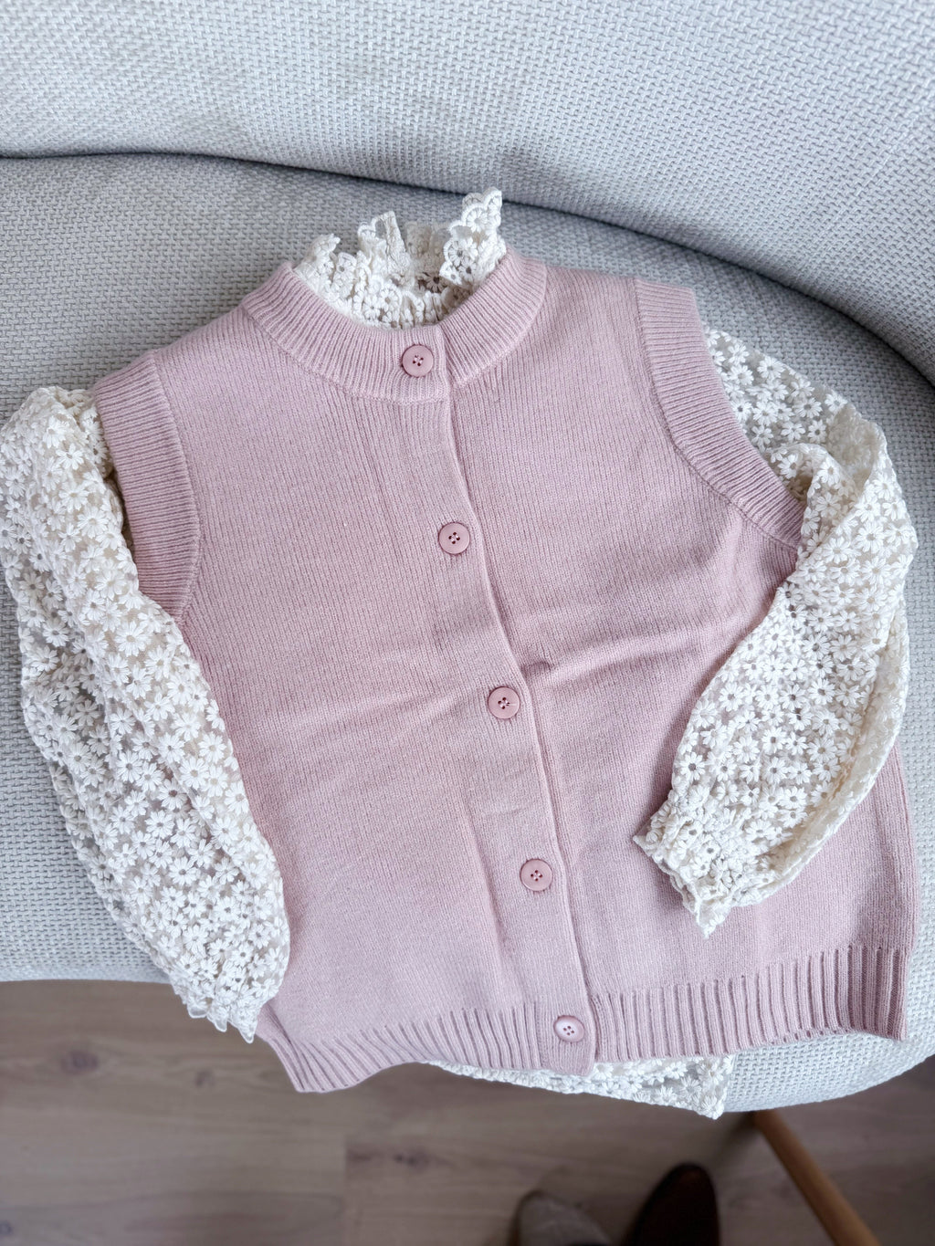 Gilet Sans Manches Rosa
