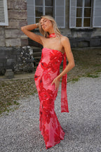 Robe Bustier Elea - Rouge