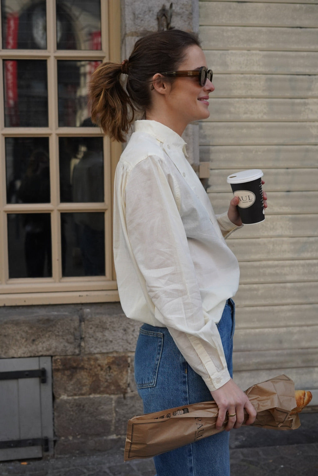 Anne Blouse Ecru