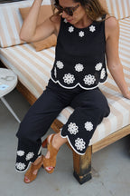 Persée Embroidered Trousers