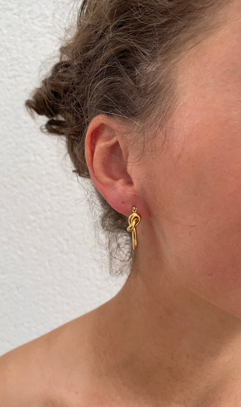 Pendientes Nudo Fino