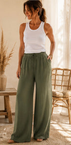 Eden Pants - Khaki