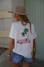 T-Shirt Imprimé - Leane Blanc