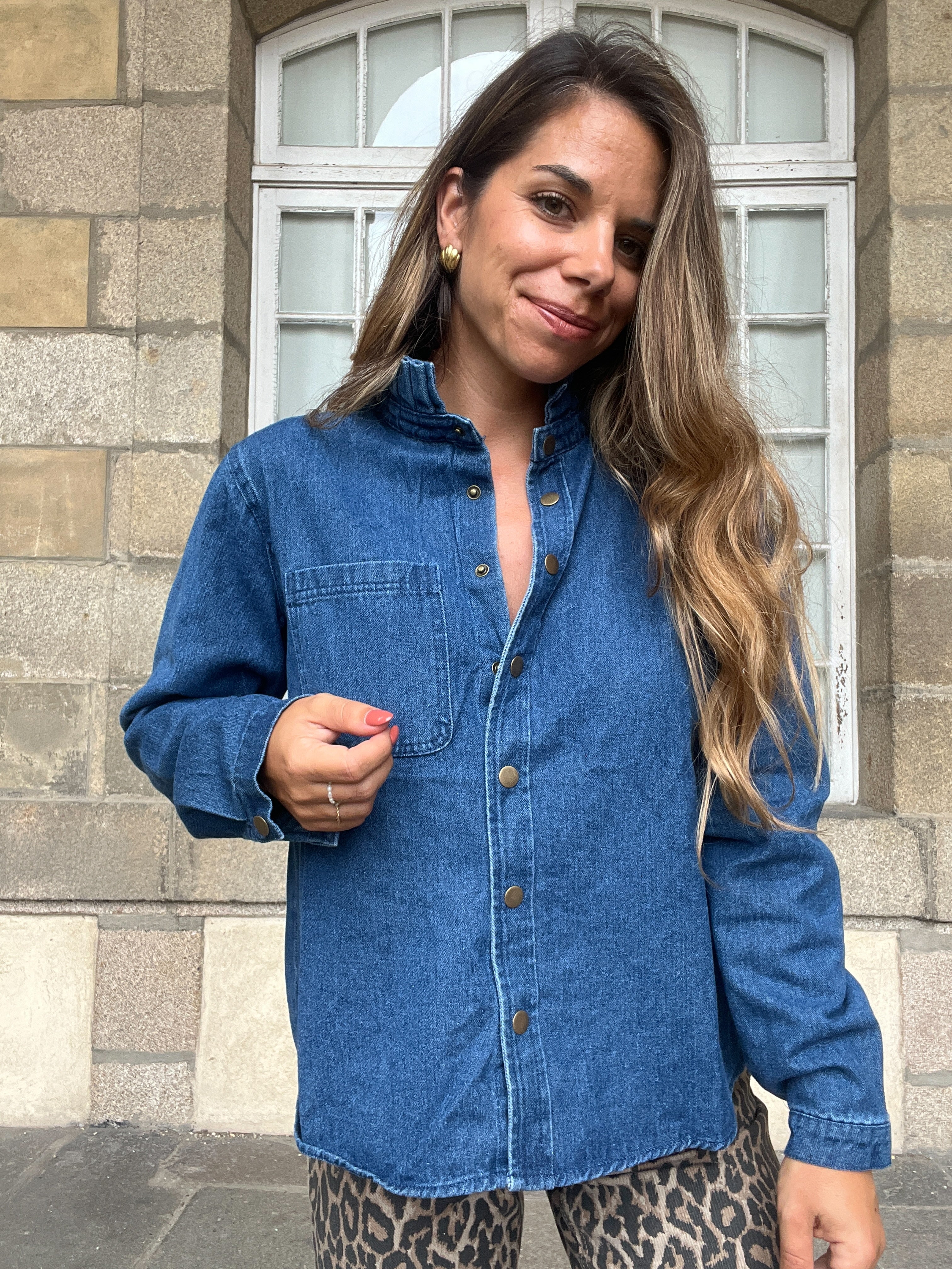 Alba denim shirt