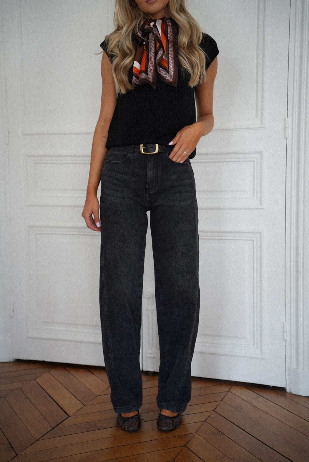 Leslie Black - Straight Jeans