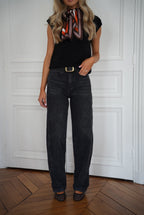 Leslie Black - Straight Jeans