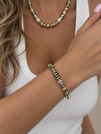Bracelet Jonc Vizaé - Bicolore