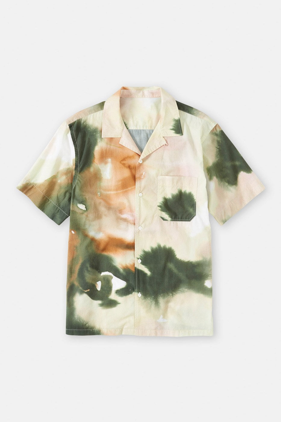 Camisa De Manga Corta - Sage Tea - Hombre