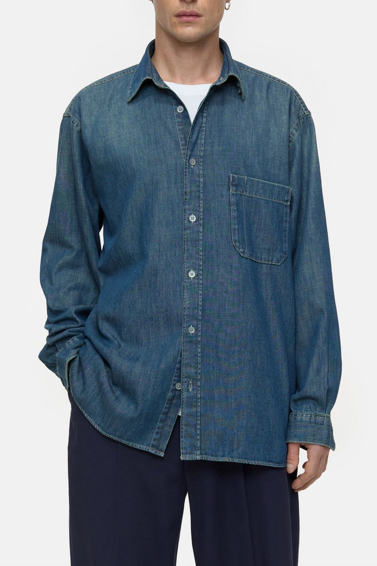 Chemise Militaire Officielle T1 - Dark Blue - Homme