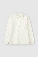 T-Shirts Zip-Up Polo - Black - Homme