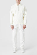 T-Shirts Zip-Up Polo - Black - Homme