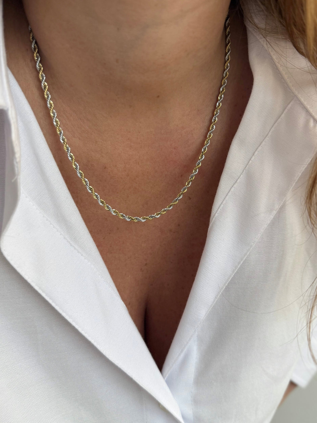 Collier Annita - Doré, Argent Ou Bicolore
