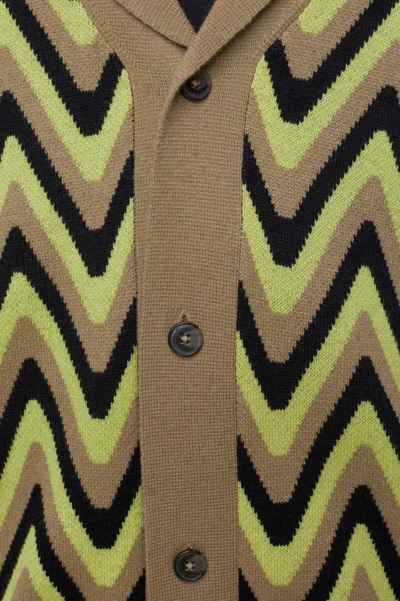 Cardigan - Primary Yellow - Homme