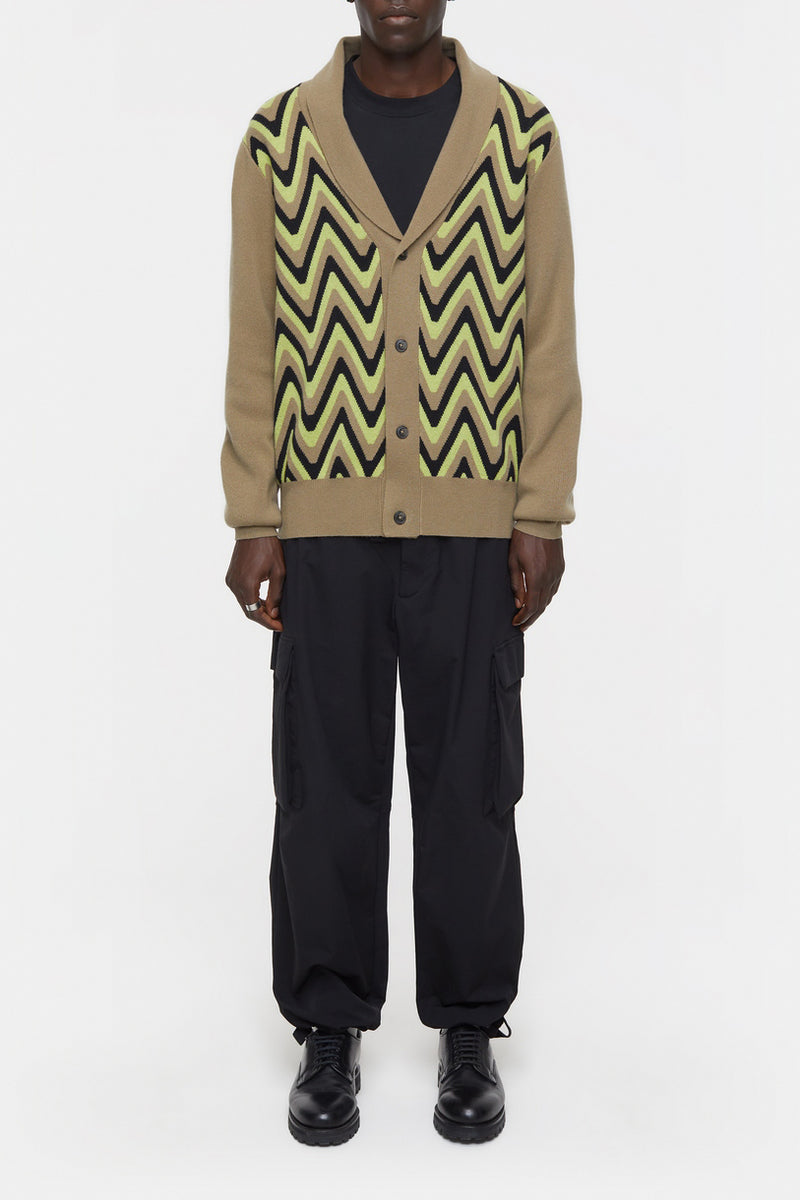 Cardigan - Primary Yellow - Homme