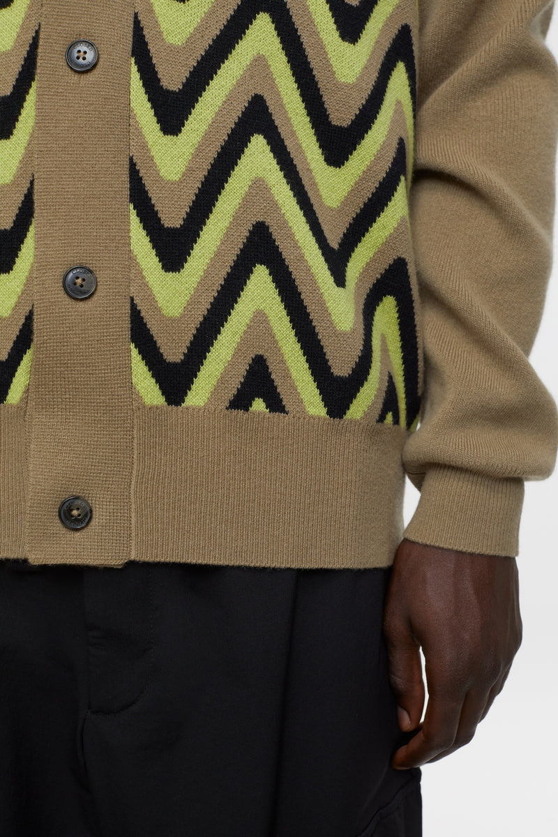 Cardigan - Primary Yellow - Homme