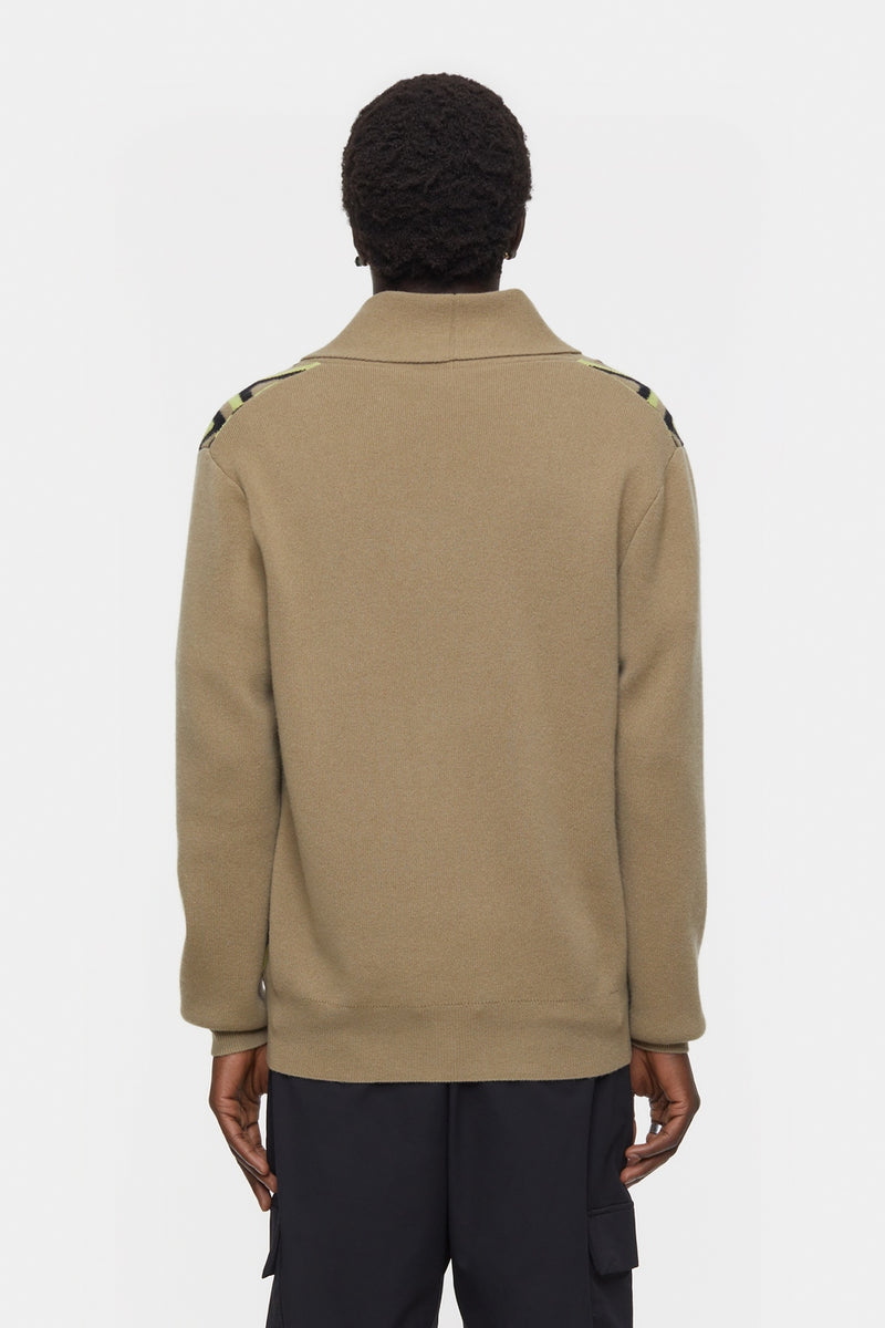 Cardigan - Primary Yellow - Homme