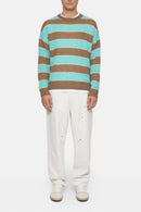 Crew Neck Jumper - Glazed Green - Homme