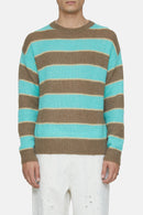 Crew Neck Jumper - Glazed Green - Homme