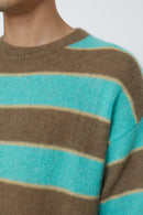 Crew Neck Jumper - Glazed Green - Homme