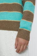 Crew Neck Jumper - Glazed Green - Homme