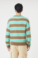 Crew Neck Jumper - Glazed Green - Homme