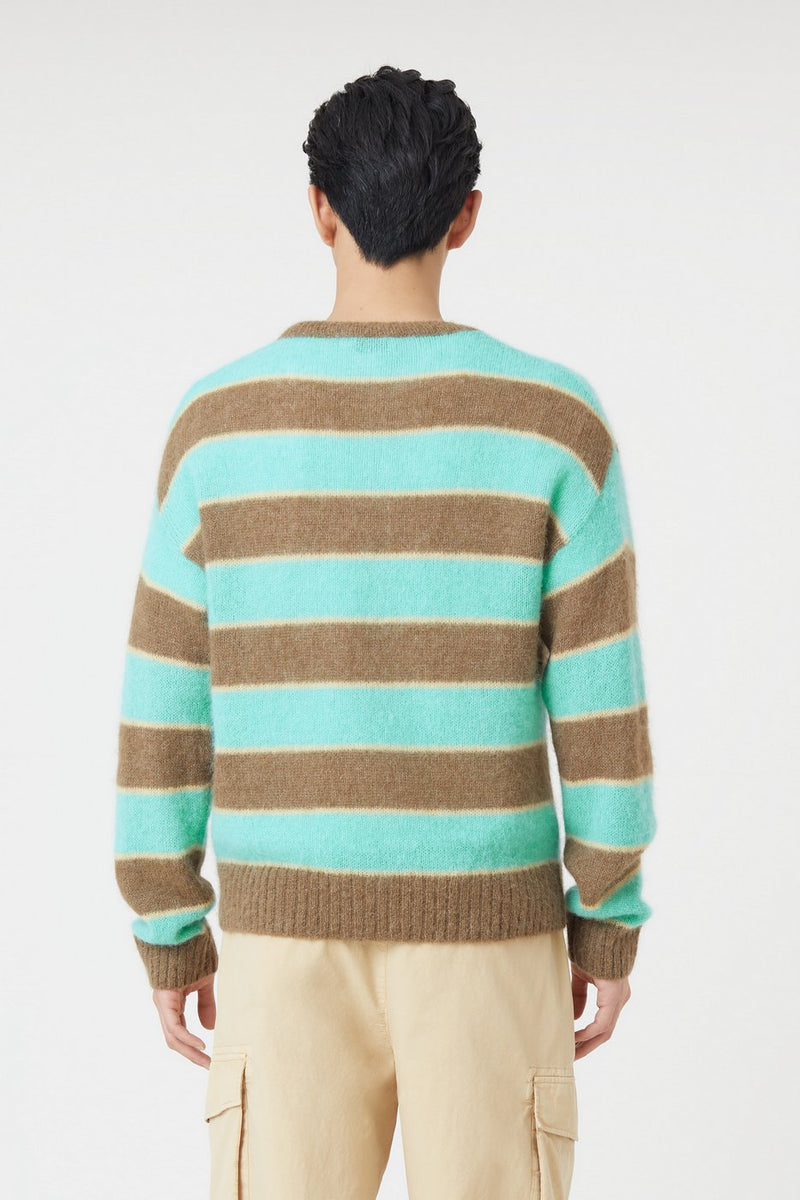 Crew Neck Jumper - Glazed Green - Homme