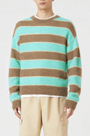 Crew Neck Jumper - Glazed Green - Homme