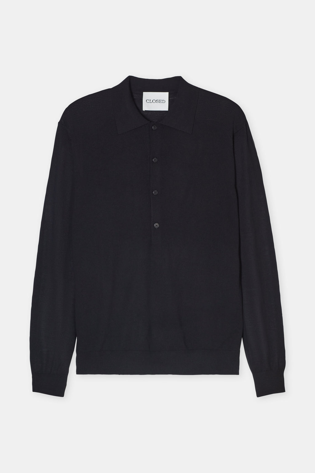 Polo Jumper - Black - Men