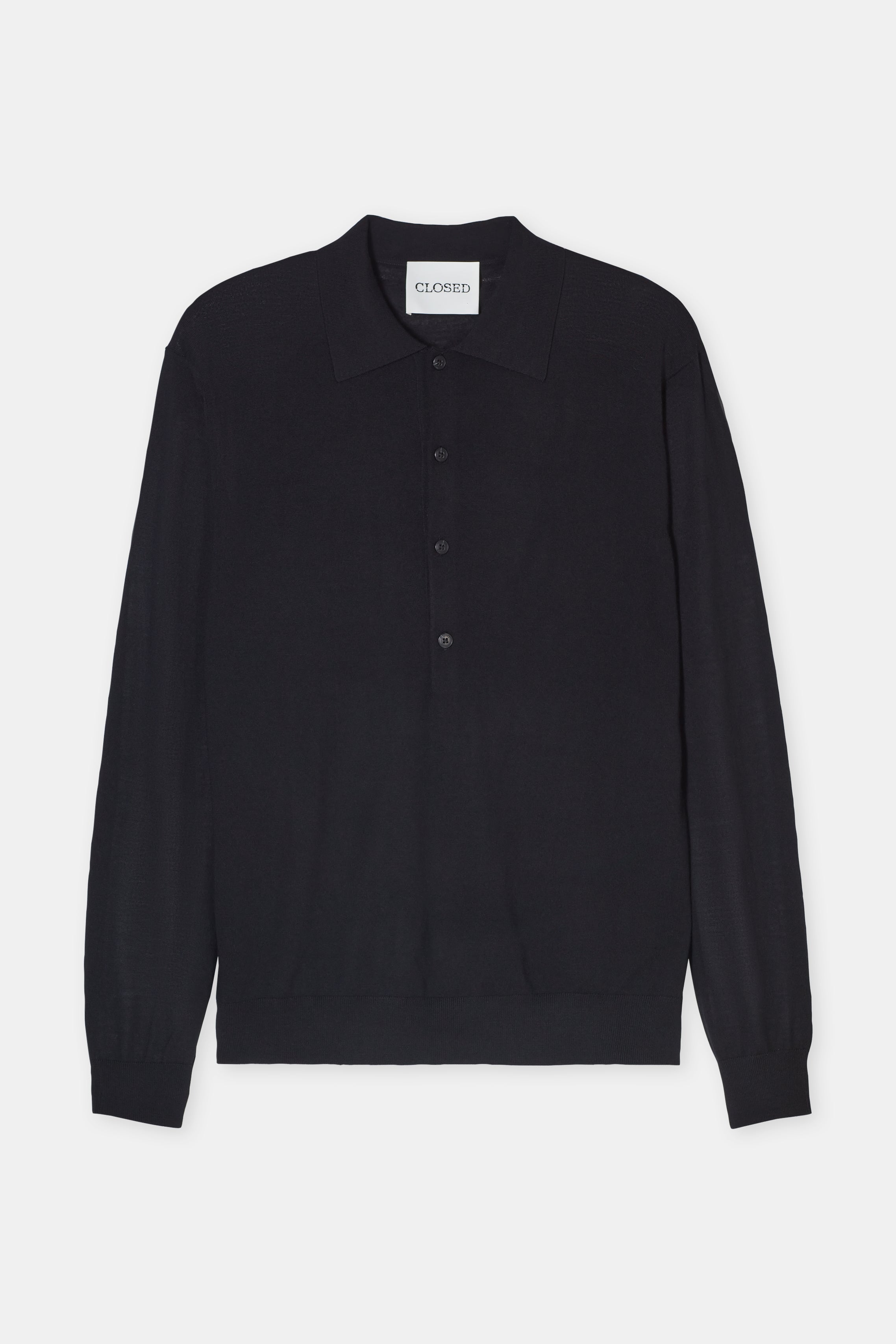 Polo Jumper - Black - Men
