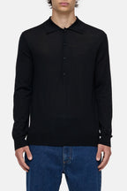 Polo Jumper - Black - Men