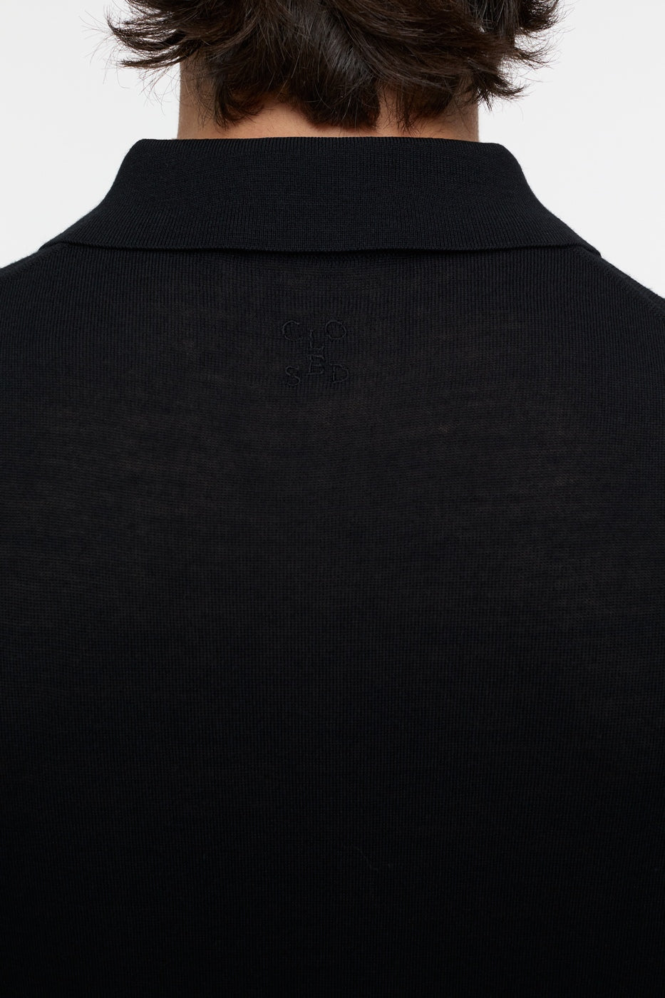 Polo Jumper - Black - Men