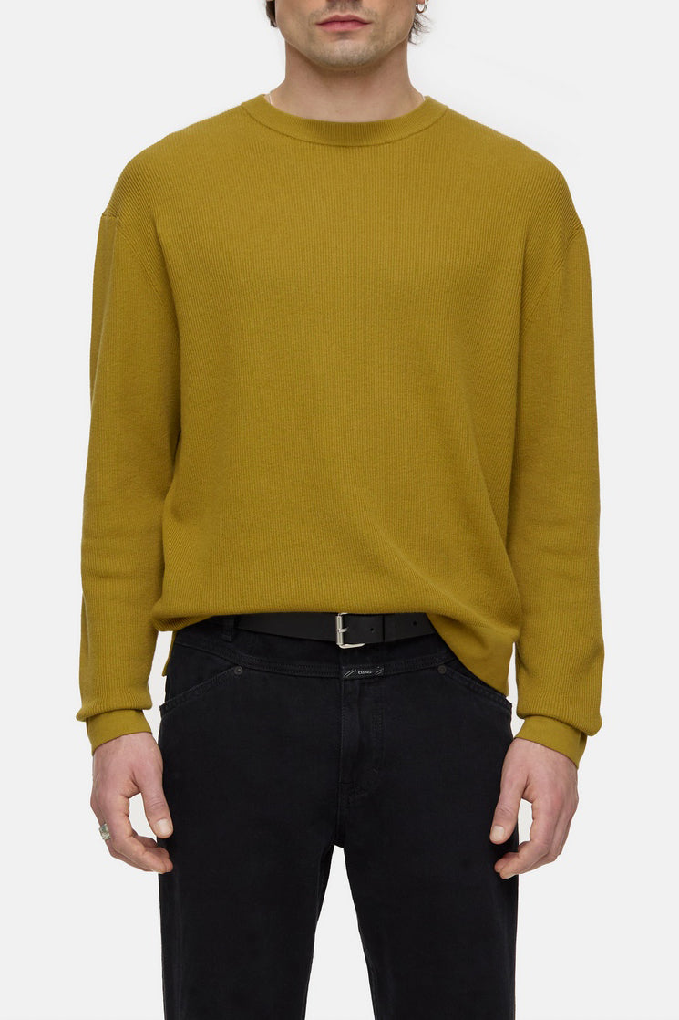 Crewneck Jumper - Dried Laurel - Hombre