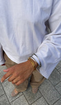 Thin Bangle Bracelet