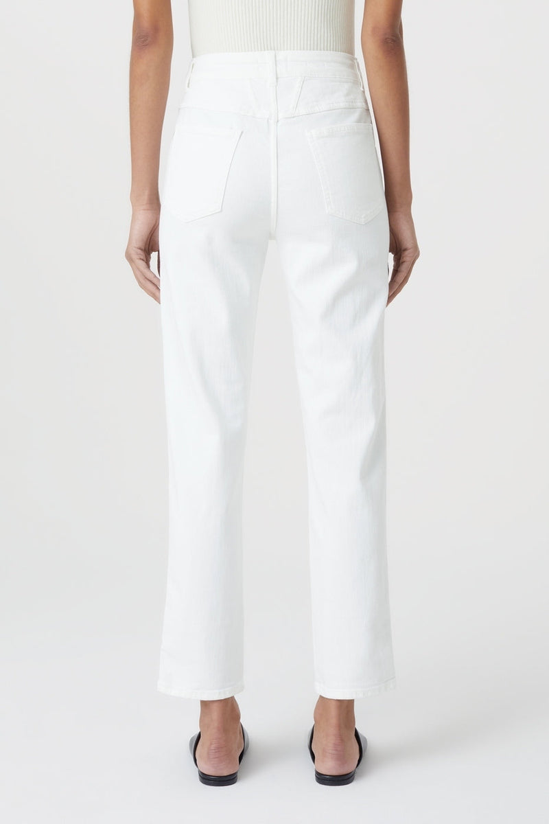 Jeans Pedal Pusher - White - Femme