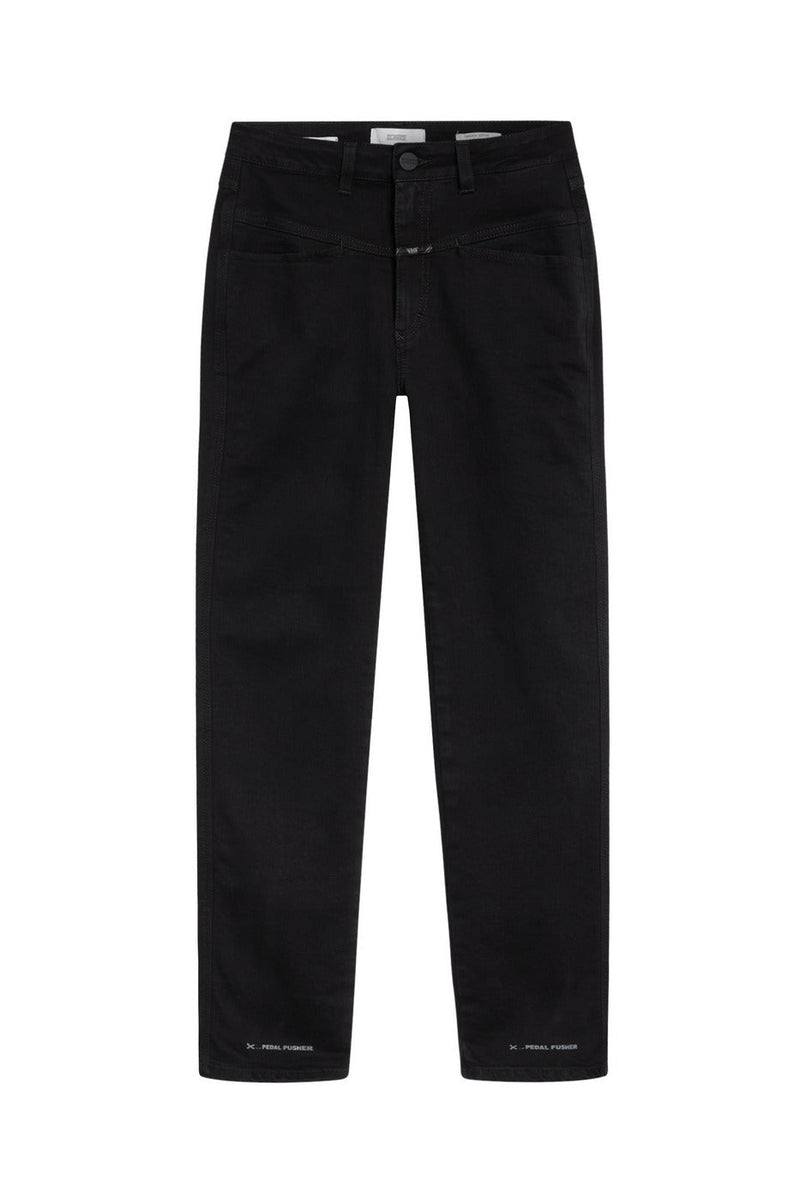 Jeans Pedal Pusher - Black - Femme