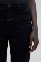 Pedal Pusher Jeans - Black - Women