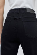 Jeans Pedal Pusher - Black - Femme
