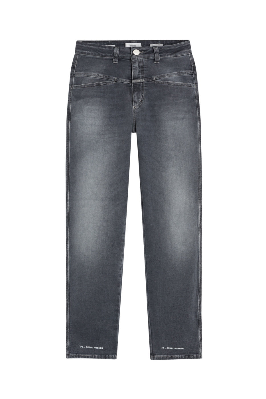 Jeans Pedal Pusher - Mid Grey - Mujer