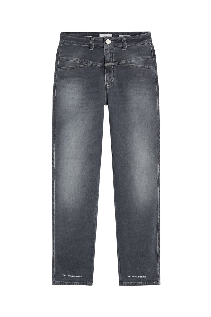 Jeans Pedal Pusher - Mid Grey - Femme