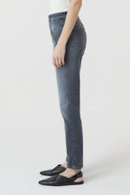 Jeans Pedal Pusher - Mid Grey - Mujer