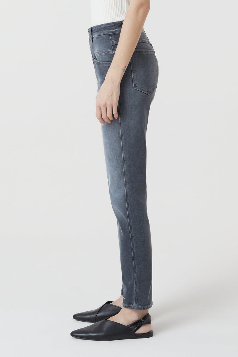 Jeans Pedal Pusher - Mid Grey - Femme