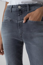 Jeans Pedal Pusher - Mid Grey - Mujer
