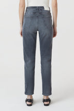 Jeans Pedal Pusher - Mid Grey - Mujer