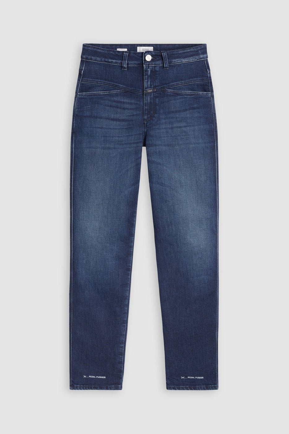 Jeans Pedal Pusher - Dark Blue - Women