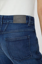 Jeans Pedal Pusher - Dark Blue - Women