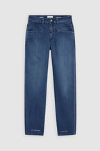 Jeans Pedal Pusher - Azul oscuro - Mujer