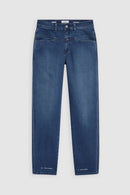 Jeans Pedal Pusher - Dark Blue - Femme